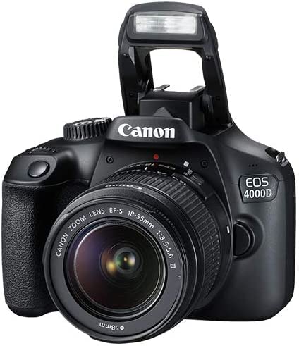 Amazon.com : Canon EOS 4000D / Rebel T100 DSLR Camera with 18-55mm